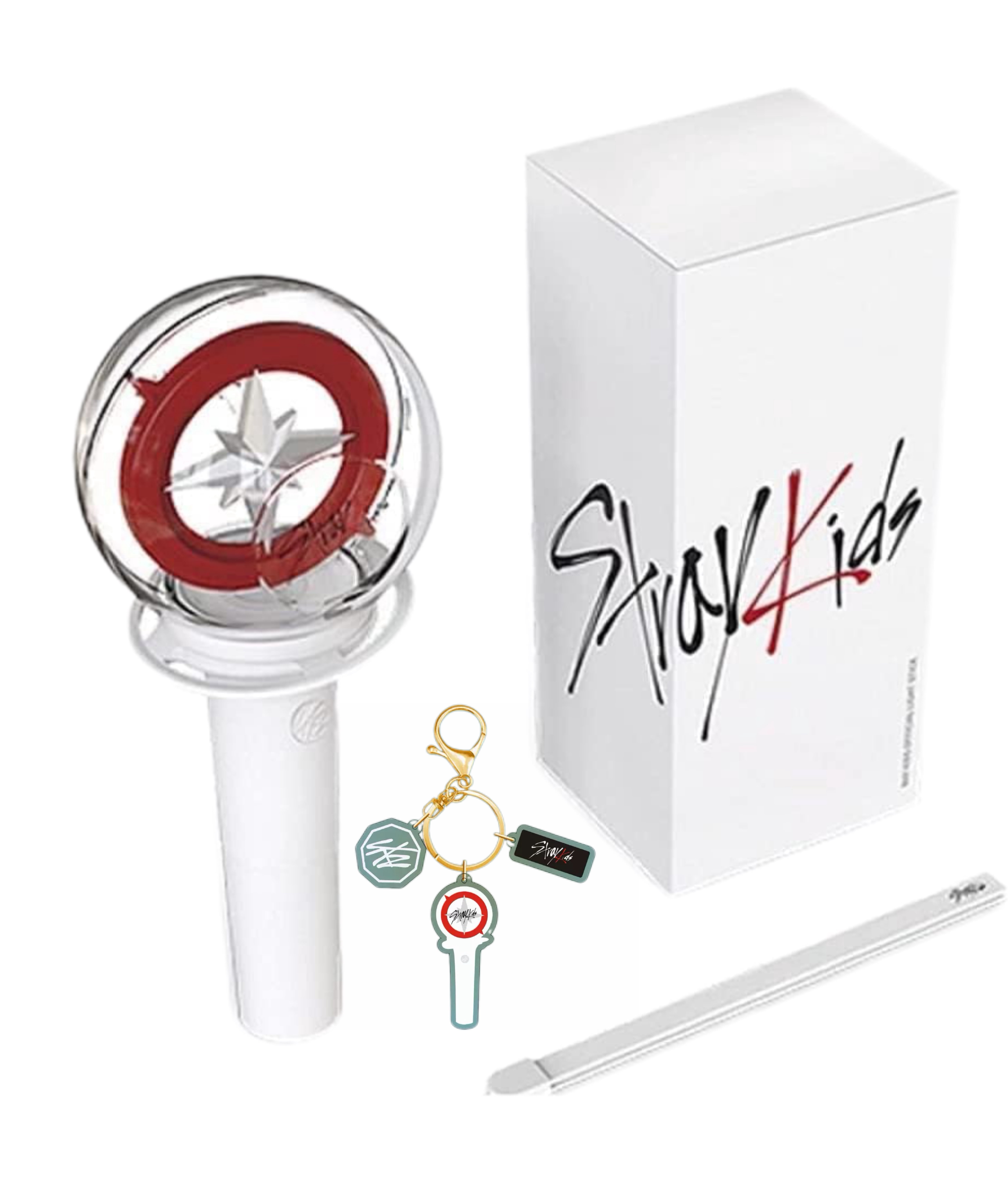 Stray Kids Lightstick Ver 1 SKZ Concert Fan SKZ Support Stick Comes with Keychain