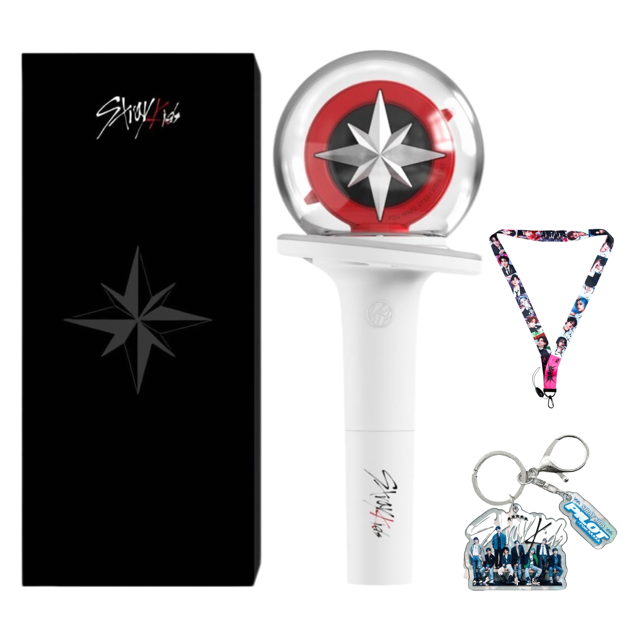 Stray Kids Lightstick Ver 2 Official Light Stick with Phone