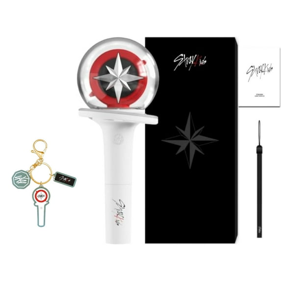 Stray Kids Lightstick Ver 2 SKZ Concert Fan SKZ Support Stick Comes with Keychain