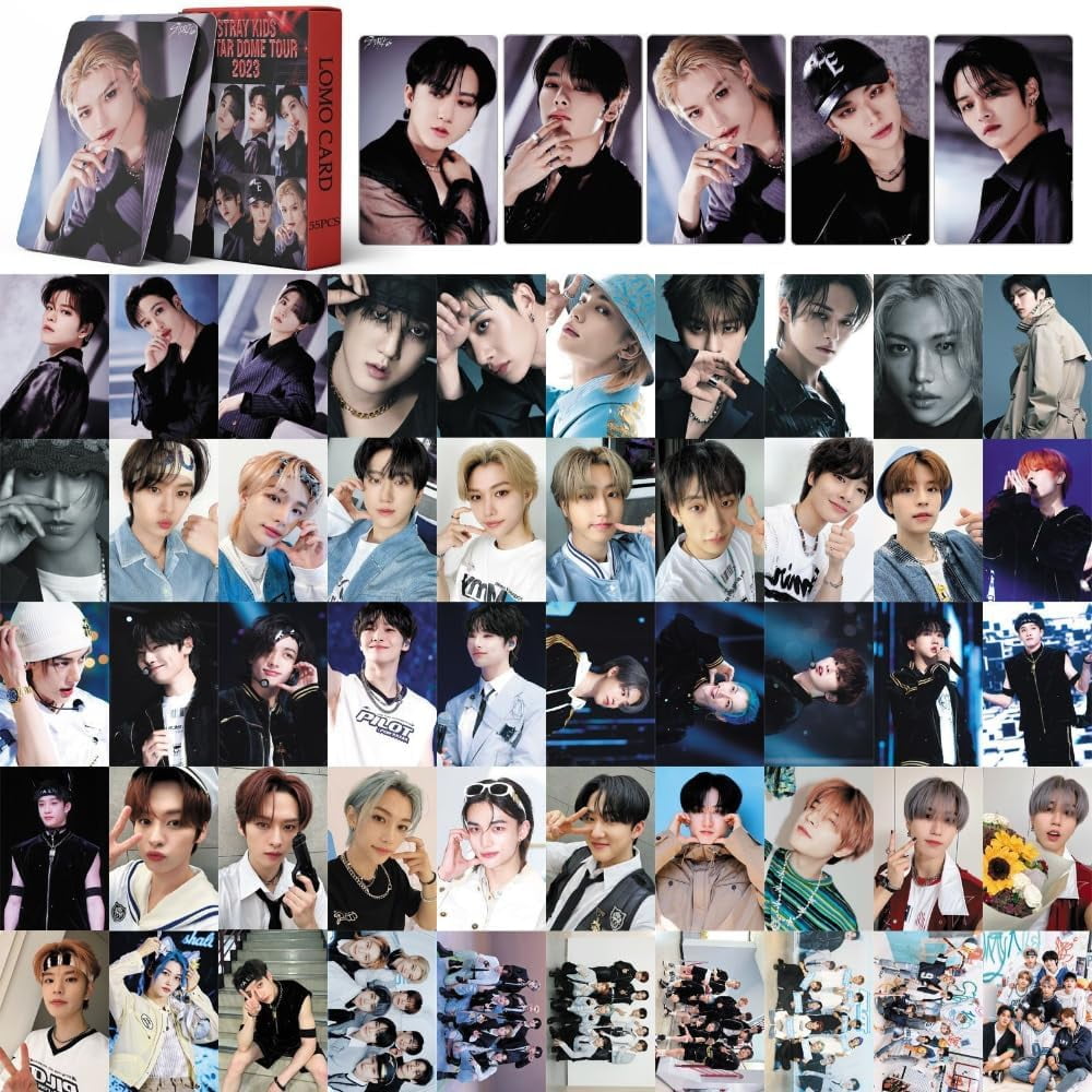 Stray Kids Lomo Card Stray Kids Dome Tour Photocards Stray Kids ...