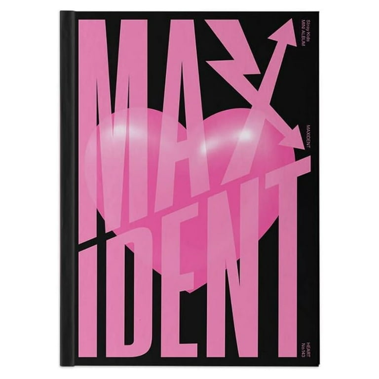 Stray Kids [ MAXIDENT ] STANDARD EDITION album HEART ver Black