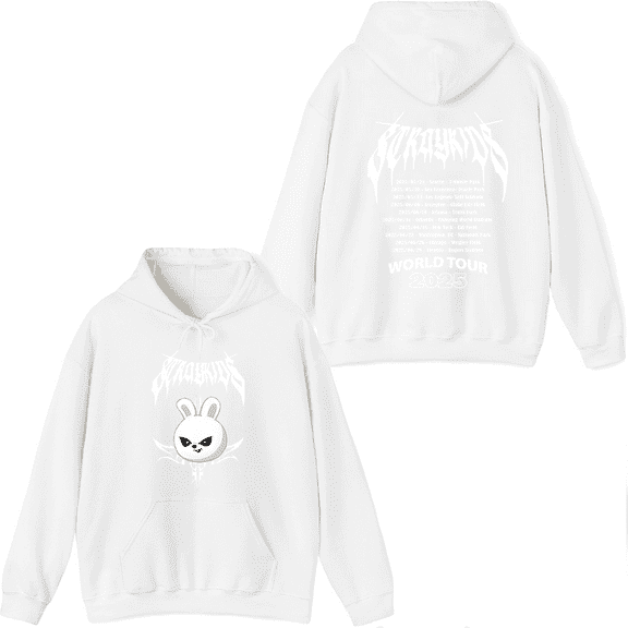 Stray Kids Merch 2025 World Tour Lee Know Hoodie Fashion Unisex Men Women Long Sleeve Pullover Tops