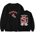 thumbnail image 1 of Stray Kids Merch 5-STAR Red Album Crewneck Long Sleeve Hoodie Fashion Men Women Tracksuit Pullover Coat Fans Gift Sweatshirt, 1 of 2