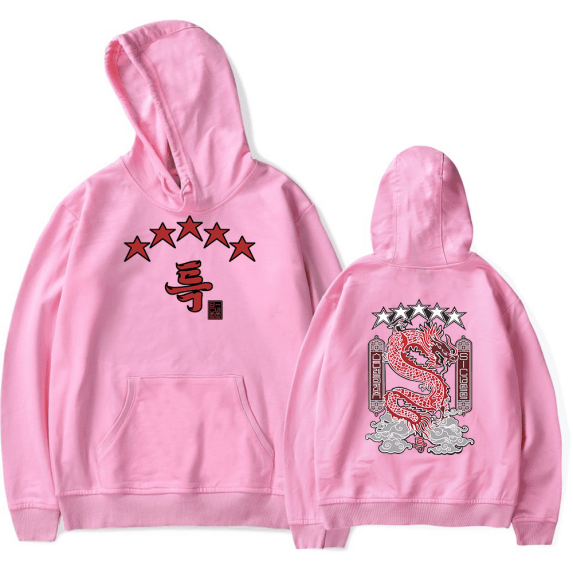 Stray Kids Merch 5-STAR Red Album Hoodie Kpop fashion unisex casual long sleeved sportswear pullover