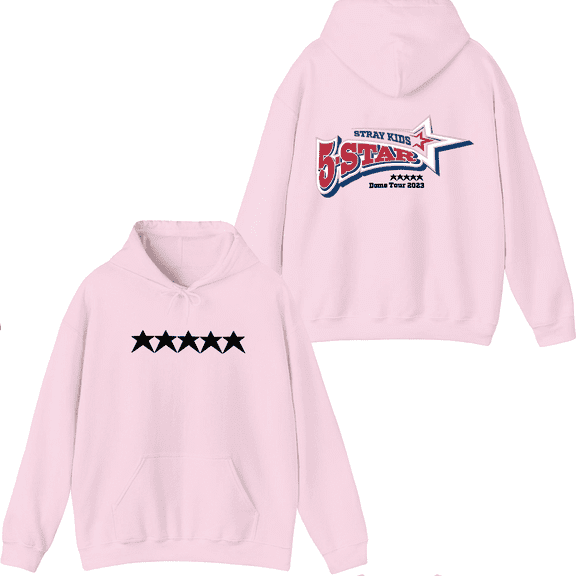 Stray Kids Merch 5 Star Dome Tour 2023 Hoodie Hoodies Men Women Long Sleeve Sweatshirt Pullover Top