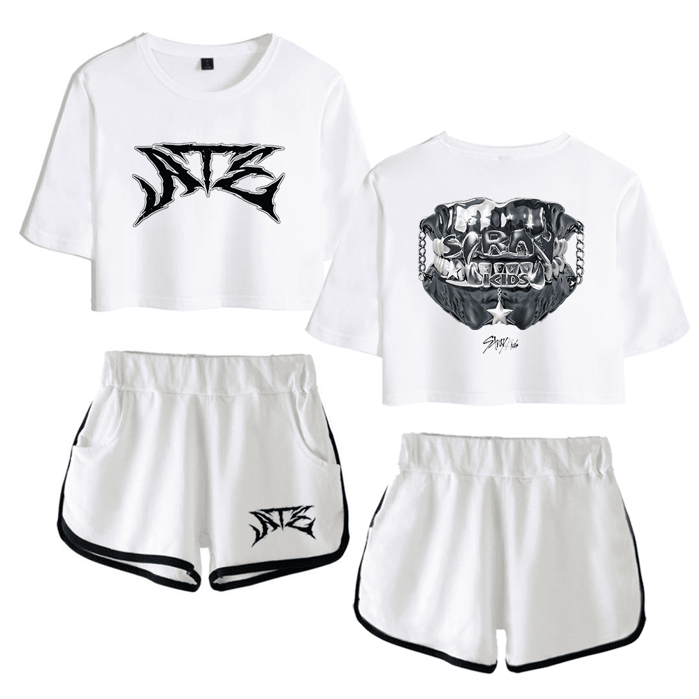 ★AWESOMEUS★ A STRAY PUPPY Cropped Short Sleeve T-Shirt 5CO Dachshund Oh My Stars Girl's Short Sleeve Shirt – Southern