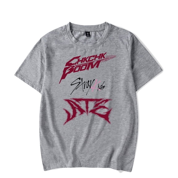 Stray Kids Merch ATE Album Cover T-shirt Kpop Fashion t shirt Unisex Short Sleeve Tee Crewneck Streetwear Top