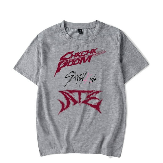 Stray Kids Merch ATE Album Cover T-shirt Kpop Fashion t shirt Unisex Short Sleeve Tee Crewneck Streetwear Top