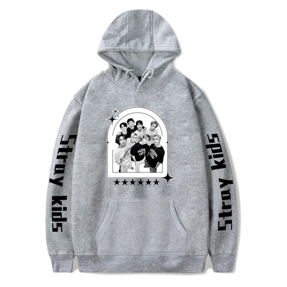 Stray Kids Merch Hoodie Women Man Classic Long Sleeve Pullover Stylish Fashion Streetwear