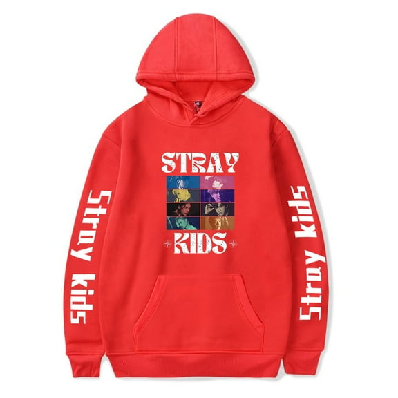 Stray Kids Merch Hoodie Women Man Classic Long Sleeve Pullover Stylish Fashion Streetwear