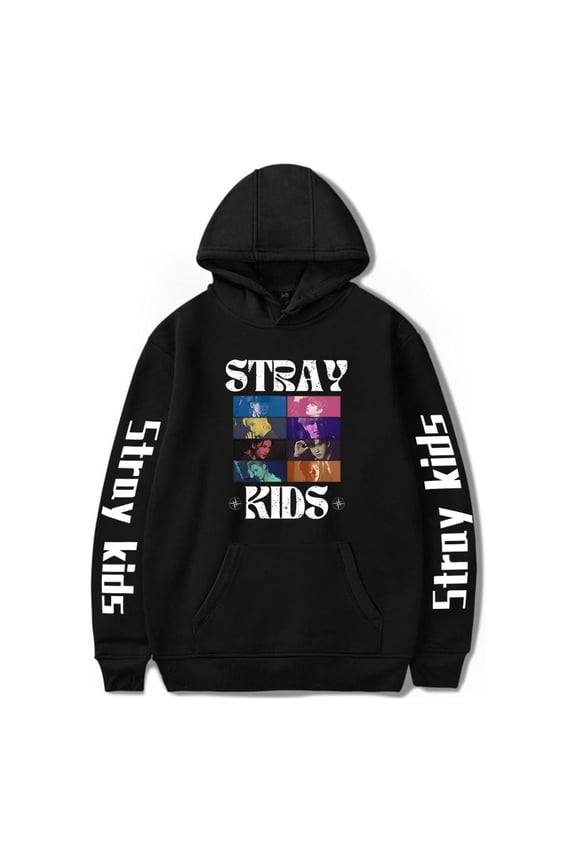 Stray Kids Merch Hoodie Women Man Classic Long Sleeve Pullover Stylish Fashion Streetwear