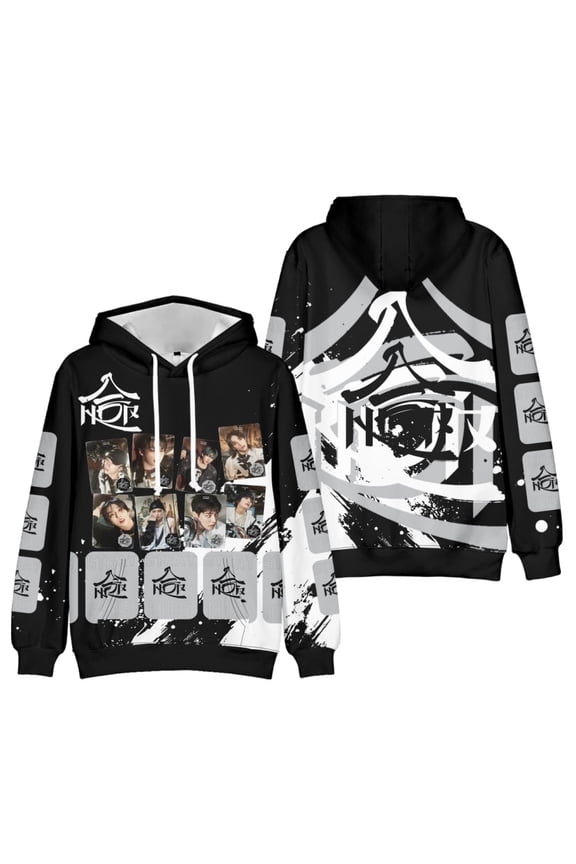 Stray Kids Merch Hoodies For Women/Men Long Sleeve Sweatshirt Cool Style Streetwear