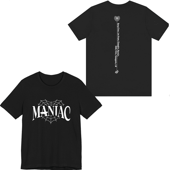 Stray Kids Merch Maniac T-shirt Fashion t shirt Men Women Short Sleeve Tee Crewneck
