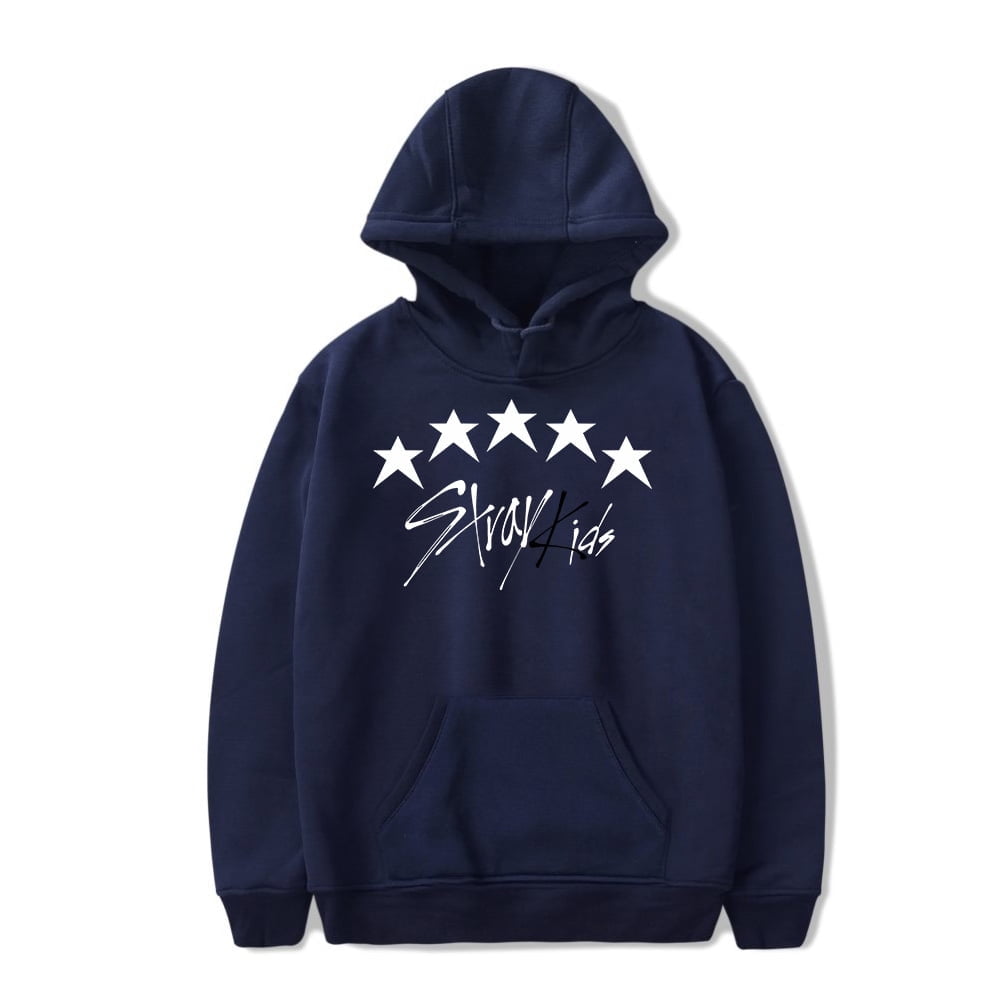 Stray Kids Merch New Album 5-STAR Hoodie Women Men Long Sleeve
