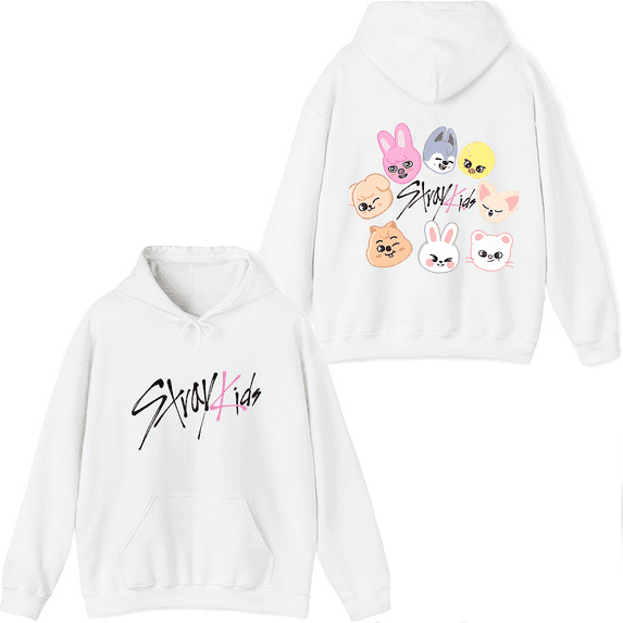 Stray Kids Merch SKZOO Hoodie Fashion Unisex Men Women Long Sleeve Pullover Tops