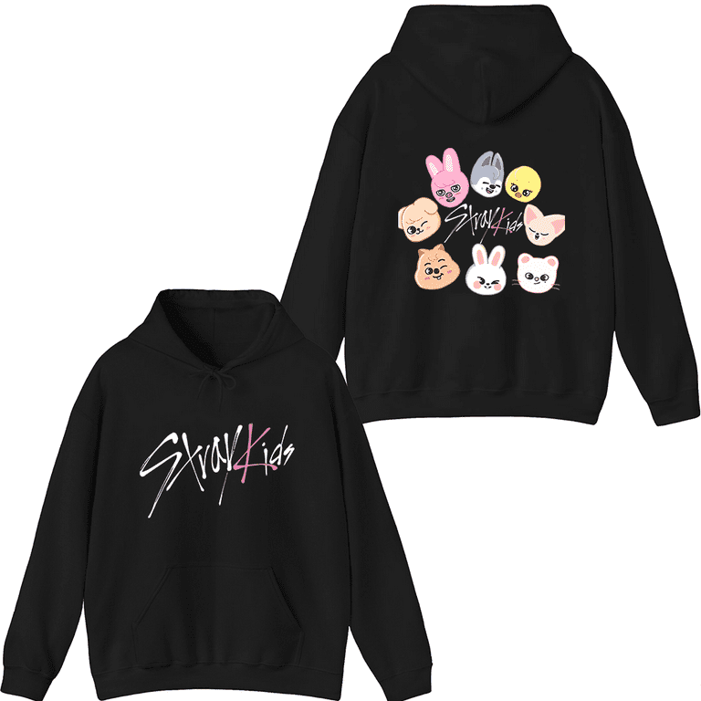 Stray Kids Merch SKZOO Hoodie Fashion Unisex Men Women Long