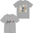 thumbnail image 1 of Stray Kids Merch SKZOO SKZ Behind T-shirt Fashion Men Women Short Sleeve Casual Graphic Tee, 1 of 2