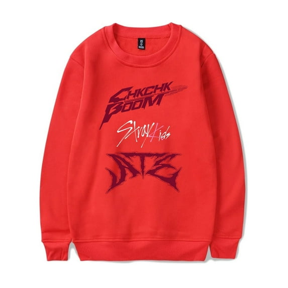 Stray Kids Merch Sweatshirt ATE Album Cover Crewneck Kpop Fashion Unisex Long Sleeve Hoodie Streetwear Pullover Top