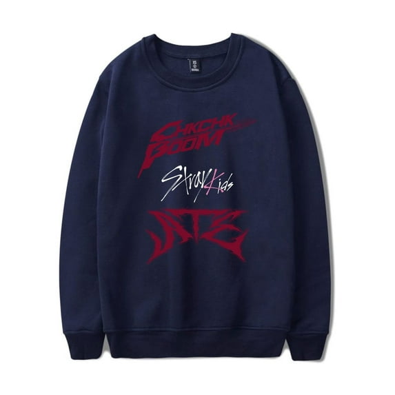 Stray Kids Merch Sweatshirt ATE Album Cover Crewneck Kpop Fashion Unisex Long Sleeve Hoodie Streetwear Pullover Top