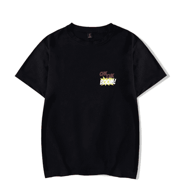 Stray Kids Merch T Shirts Chk Chk Boom Logo Merch T-Shirt For Fans Mens Women Tops Casual Fashion Tee Short Sleeves
