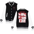 thumbnail image 1 of Stray Kids New album hip-hop clothing men's and women's long sleeved baseball jackets, 1 of 2