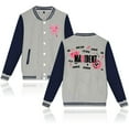 thumbnail image 1 of Stray Kids New album hip-hop clothing men's and women's long sleeved baseball jackets, 1 of 2