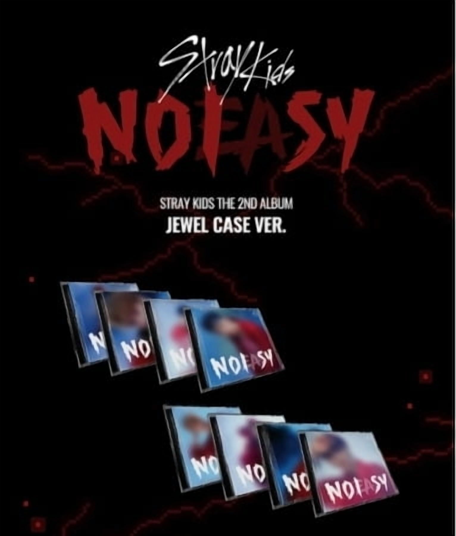 Stray Kids - Noeasy (Jewel Case Version) (incl. Sticker + Photocard) - Music & Performance - CD