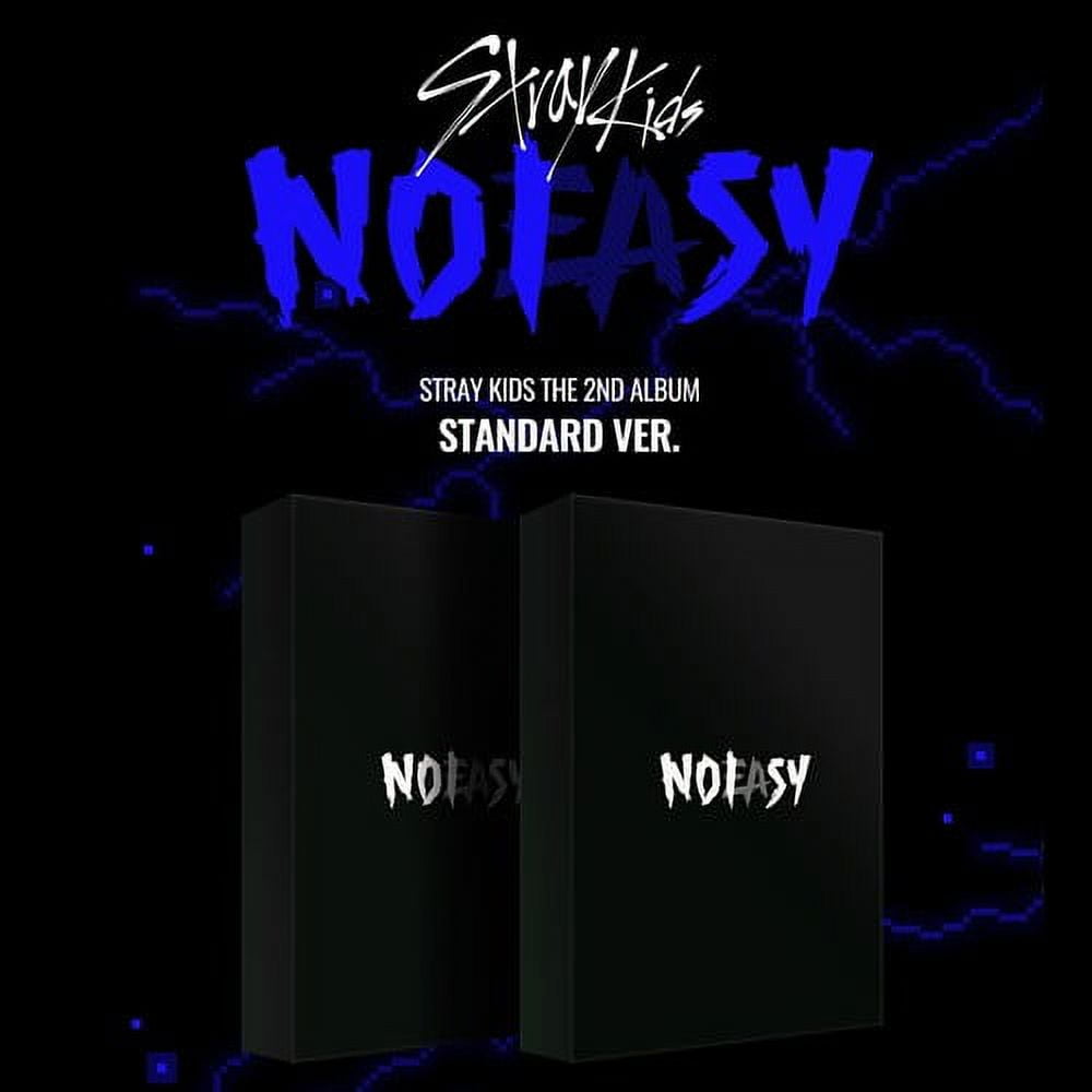 Stray Kids - Noeasy (Standard Edition) (Random Cover) (incl. 84pg Photobook, 16pg Lyric Book, Sticker, Folded Poster, 2x Photocard + Double-Sided Photocard) - Music & Performance - CD