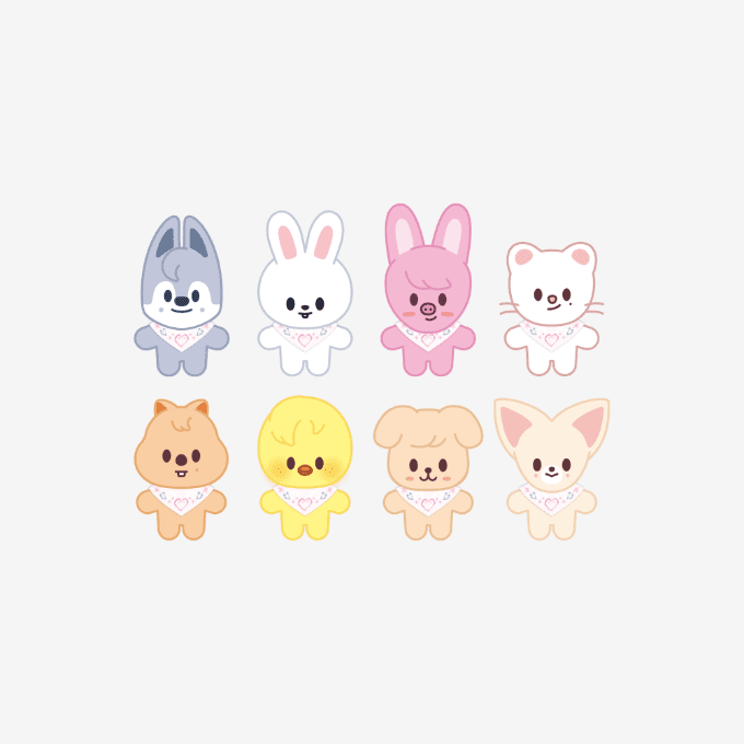 ポップアップ StrayKids SKZOO PLUSH BAG Jinilet Stray Kids(ストレイ