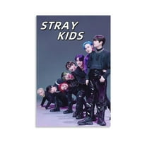 Stray  Kids Poster Vintage Music Poster