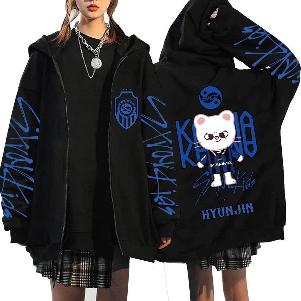 WAVESTEEᵀᴹ  Stray Kids Karma Shortstop Hoodie