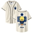 thumbnail image 1 of Stray Kids SKZ Karma Felix Merch Baseball Jersey Short Sleeve Button-up Shirts Women Men Streetwear Tops, 1 of 2