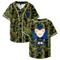 thumbnail image 1 of Stray Kids SKZ Karma I.N Merch Baseball Jersey Short Sleeve Button-up Shirts Women Men Streetwear Tops, 1 of 2