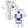 thumbnail image 1 of Stray Kids SKZ Karma Lee Know Merch Baseball Jersey Short Sleeve Button-up Shirts Women Men Streetwear Tops, 1 of 4