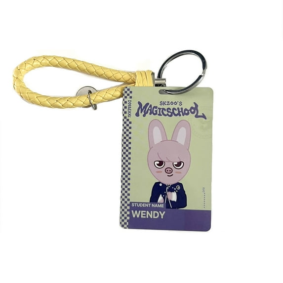 Stray Kids SKZOO PVC Pendant Keychain Keyring MAGICSCHOOL Felix Bangchan Lee Know Hyunjin Han IDOL Bag Accessories