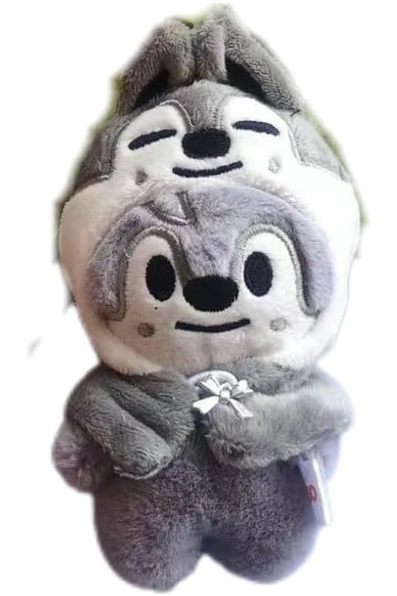 Stray Kids SKZOO Plush Keychain with Cloak - Soft Cute Kpop Merch for STAYS