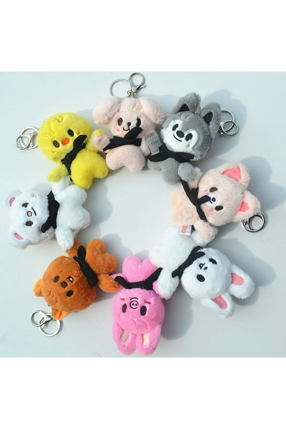 Stray Kids SKZOO Plush Keychains Inspired Character Keyrings for STAYs
