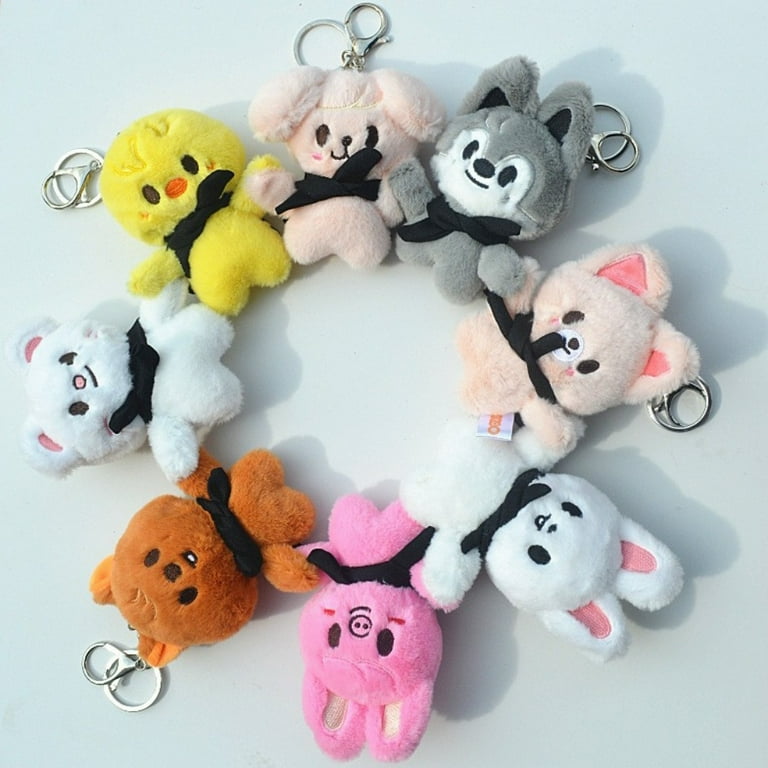 Stray Kids SKZOO Plush Keychains Inspired Character Keyrings for