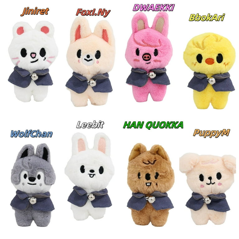 SKZOO PLUSH Original ver.7体セットパピ無しオリサイズ NEW Stray Kids SKZOO Official Original Plush Toy Japan Popup