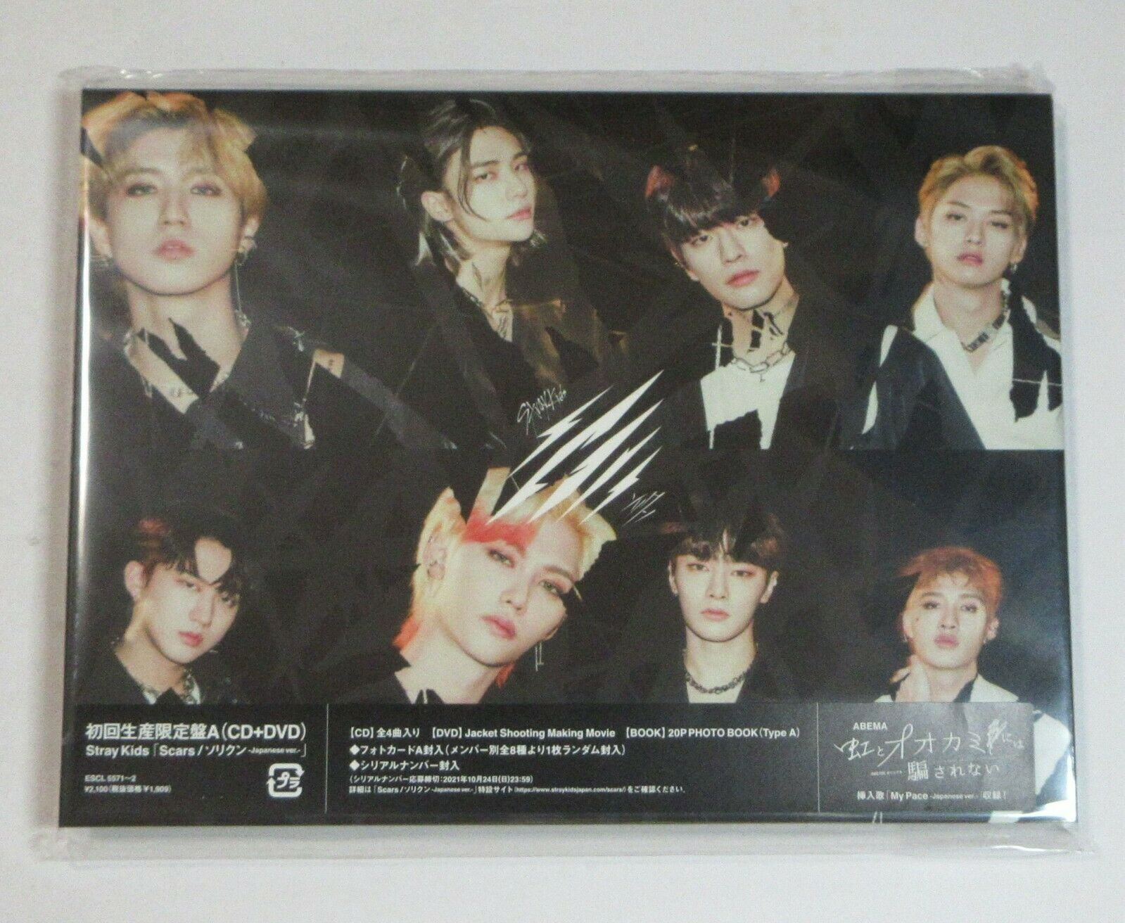 Stray Kids - Scars / Thunderous (Sorikun) (Version A) (Japanese Version) (incl. DVD-Region Free) - Music & Performance - CD