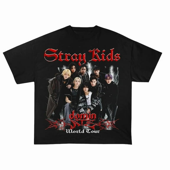 Stray Kids Shirt, 2025 Stray Kids DominATE World Tour Shirt, Stray Kids Kpop Fan Gift