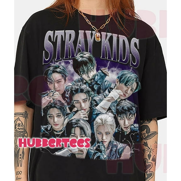Stray Kids Shirt, Kpop Stray Kids Band 2025 T-shirt