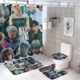 thumbnail image 1 of Stray Kids Shower Curtain Set 4 Pcs, Bathroom Sets with Shower Curtain And Rugs, Bathroom Decor Set with Shower Curtain And Rugs And Accessories, 1 of 8