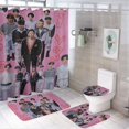 thumbnail image 1 of Stray Kids Shower Curtain Set 4 Pcs, Bathroom Sets with Shower Curtain And Rugs, Bathroom Decor Set with Shower Curtain And Rugs And Accessories, 1 of 8