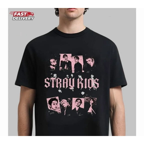Stray Kids Skz Vintage Music T-Shirt or Hoodie, Fan Gift