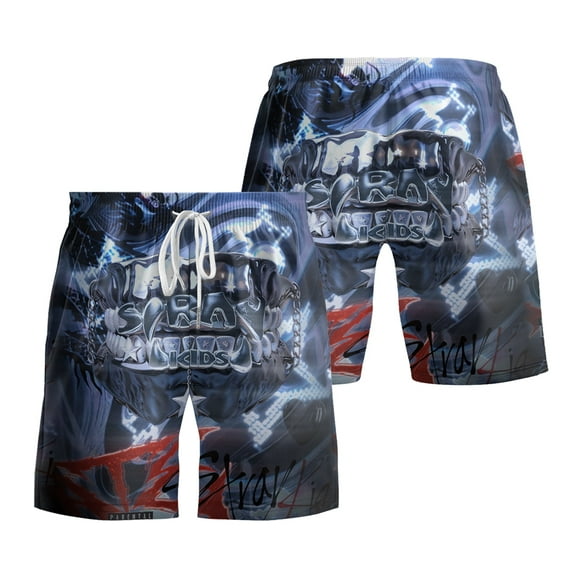 Stray Kids Summer men's and women's fashionable casual beach shorts