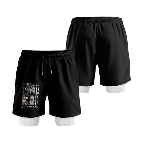 Stray Kids Summer women's men's fashionable casual vacation two-piece shorts