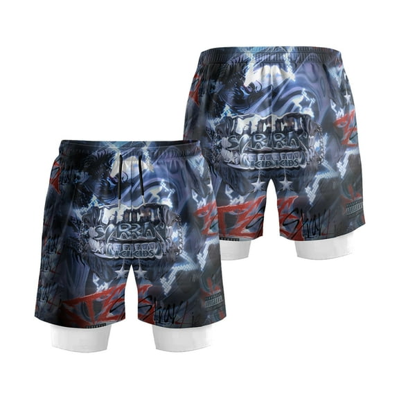 Stray Kids Summer women's men's fashionable casual vacation two-piece shorts