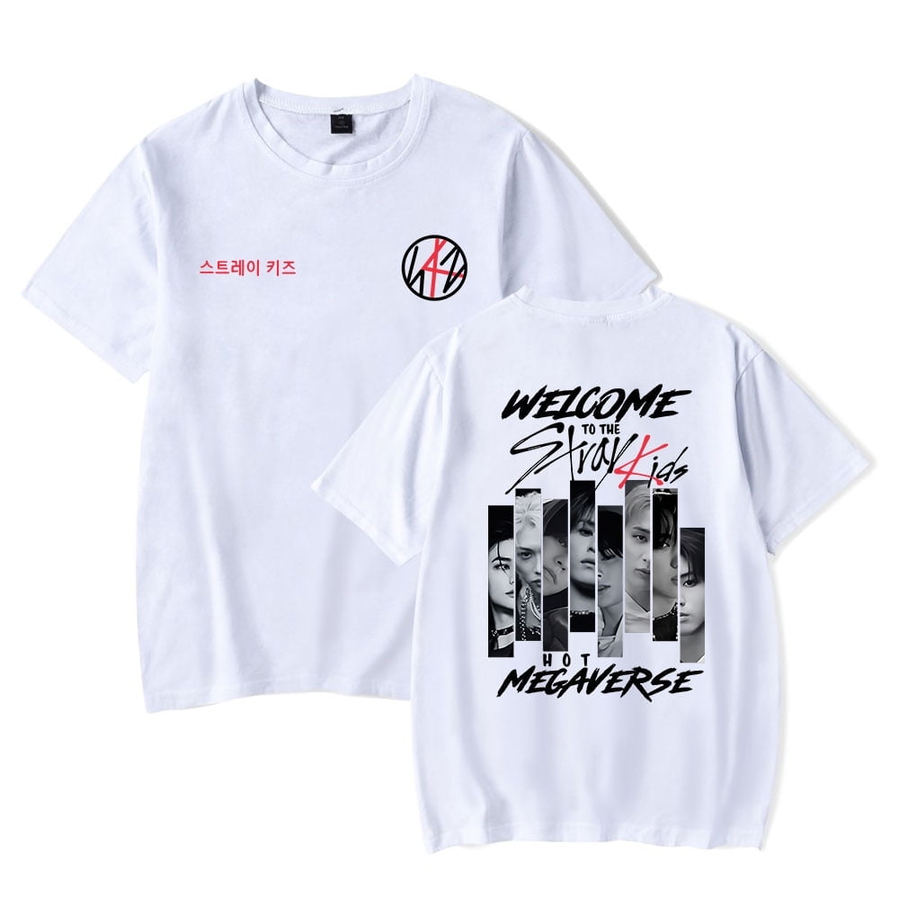 トップス KATSEYE S/S T-SHIRT (WHITE) Katseye Beautiful Chaos Merch Shirts Short Sleeve Jersey T
