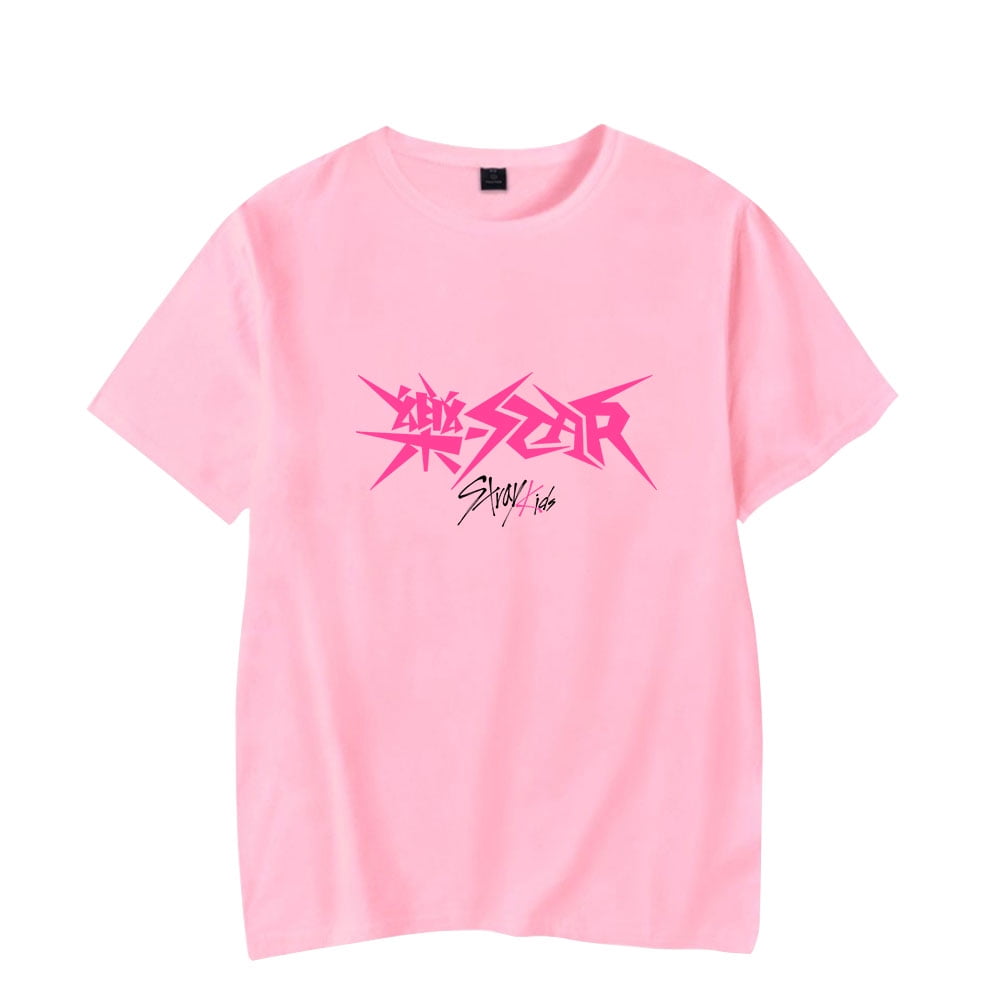 Stray Kids T-shirts New Album R-Star Tee Merch Summer For Men